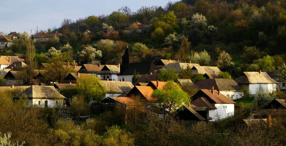 Hollókő Village, Nógrád County, Northern Hungary, Hungary
